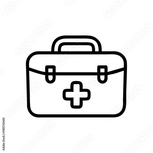 Icon of a doctorchest / first aid kit