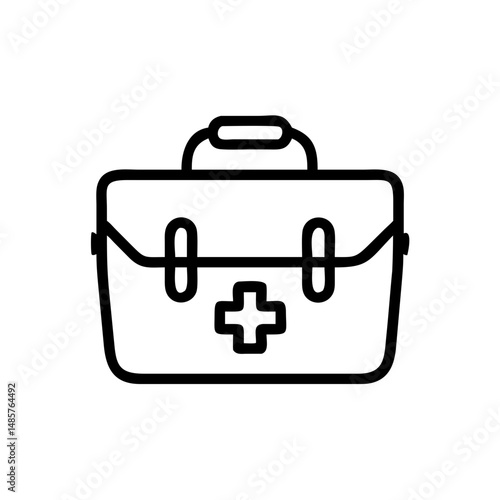 Icon of a doctorchest / first aid kit