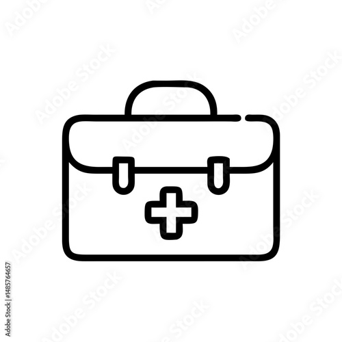 Icon of a doctorchest / first aid kit