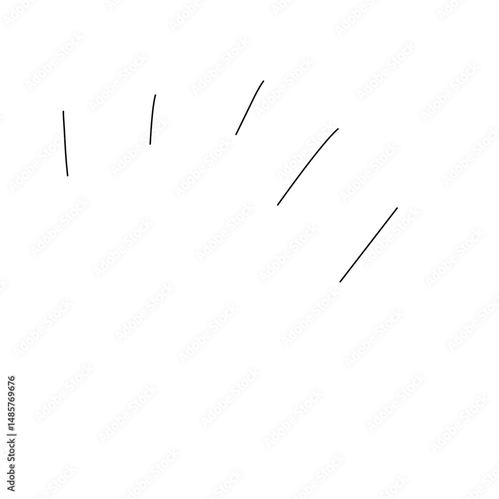 green grass on white background