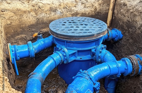 Wallpaper Mural Underground Utility Installation Torontodigital.ca