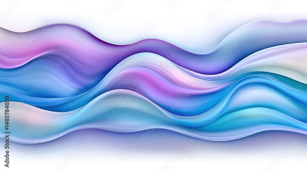 Abstract design with flowing pastel colors. Abstract design with flowing pastel colors.