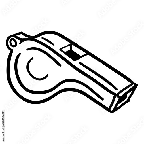 Whistle basketball stroke