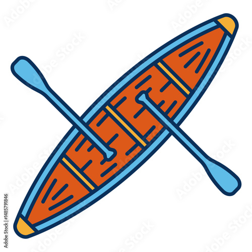 Water activity sport canoe