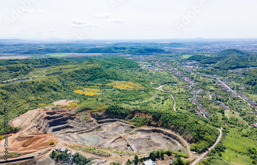 Quarry in the Highlands, Europe