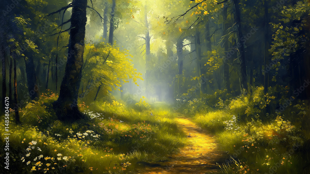 Obraz premium Fantasy World