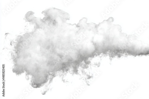 Wallpaper Mural A thick cloud of white vapor floats in a bright space, creating a soft and ethereal atmosphere. The vapor appears textured and dynamic, adding an artistic touch to the setting. Torontodigital.ca