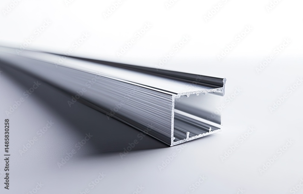 Aluminum extrusion profile. Light fixture channel Aluminum extrusion profile. Light fixture channel