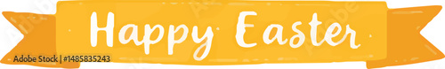 Happy easter day clipart vector design 