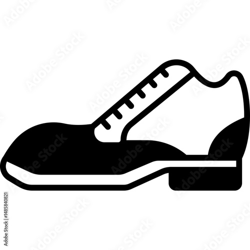 Classic Shoe glyph icon