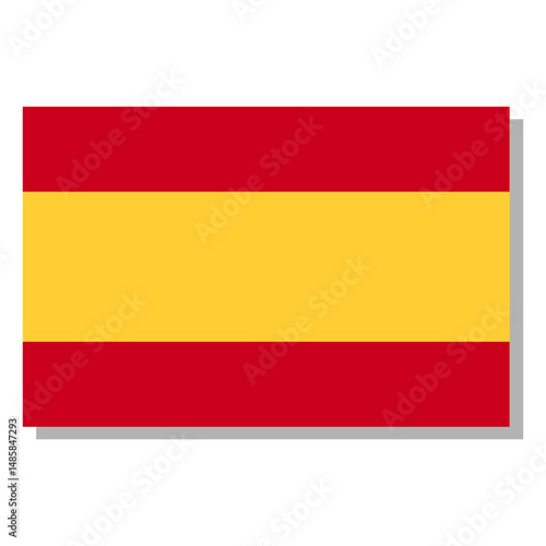 Spain flag language icon