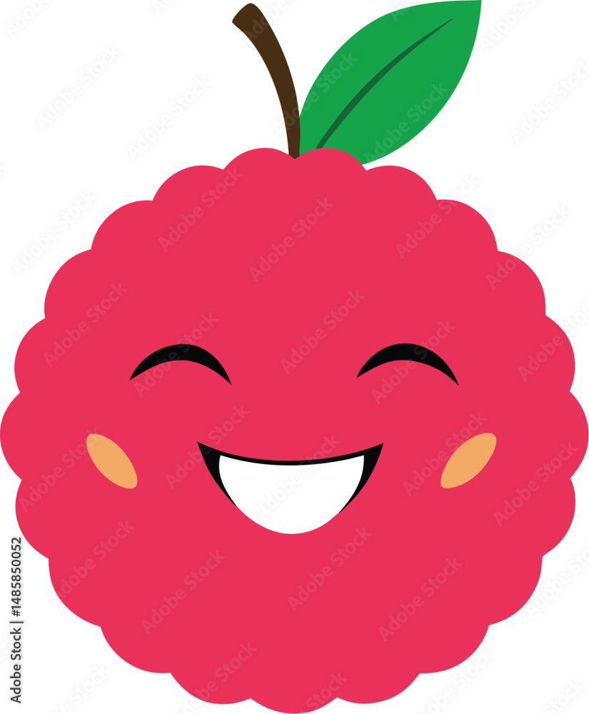 Obraz premium apple with a smile