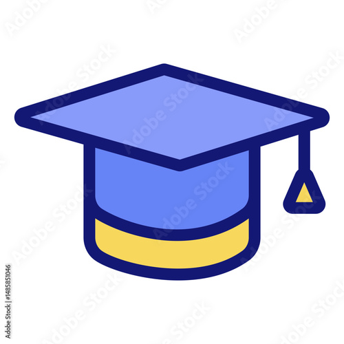 Graduation cap icon cap