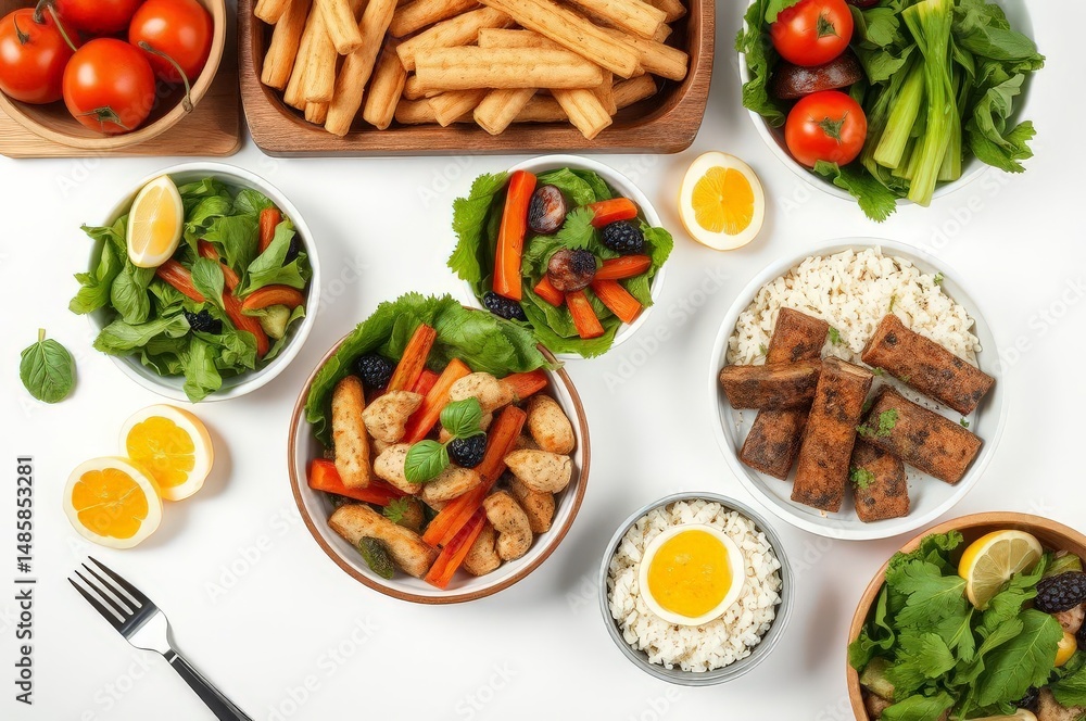 Assorted Healthy Keto Meals Assorted Healthy Keto Meals