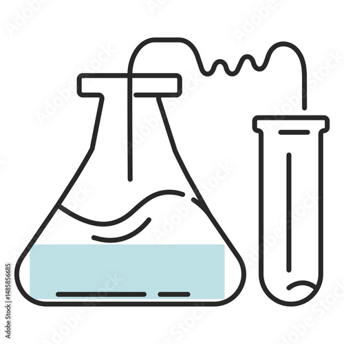 Hospital test tube
