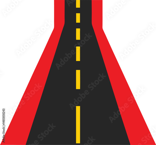 traffic cone on the road