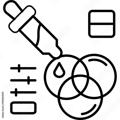 Color selection Icon