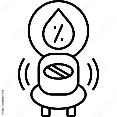 Humidity sensor Icon