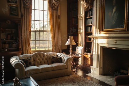 Elegant Traditional Living Room