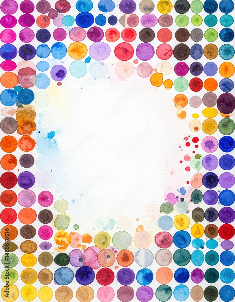 A vibrant watercolor background featuring an array of overlapping circles in various sizes and hues, creating a soft, artistic, and dreamy atmosphere. A vibrant watercolor background featuring an array of overlapping circles in various sizes and hues, creating a soft, artistic, and dreamy atmosphere.
