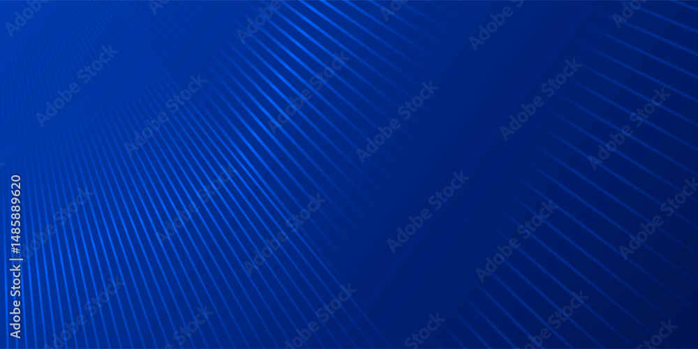 Fototapeta premium Abstract blue background. Modern simple blue geometric design. Minimal shapes. Suit for booklet, brochure, banner, poster.