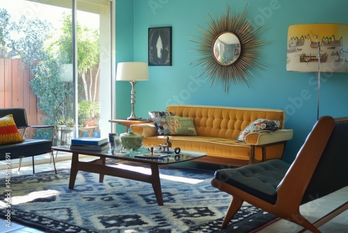 Mid-Century Modern Living Room