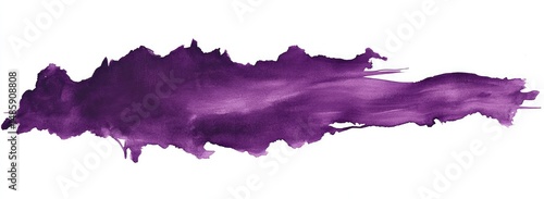 Purple watercolor wash, irregular and flowing
