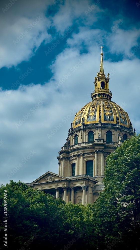 Obraz premium Dome des Invalides, Paris