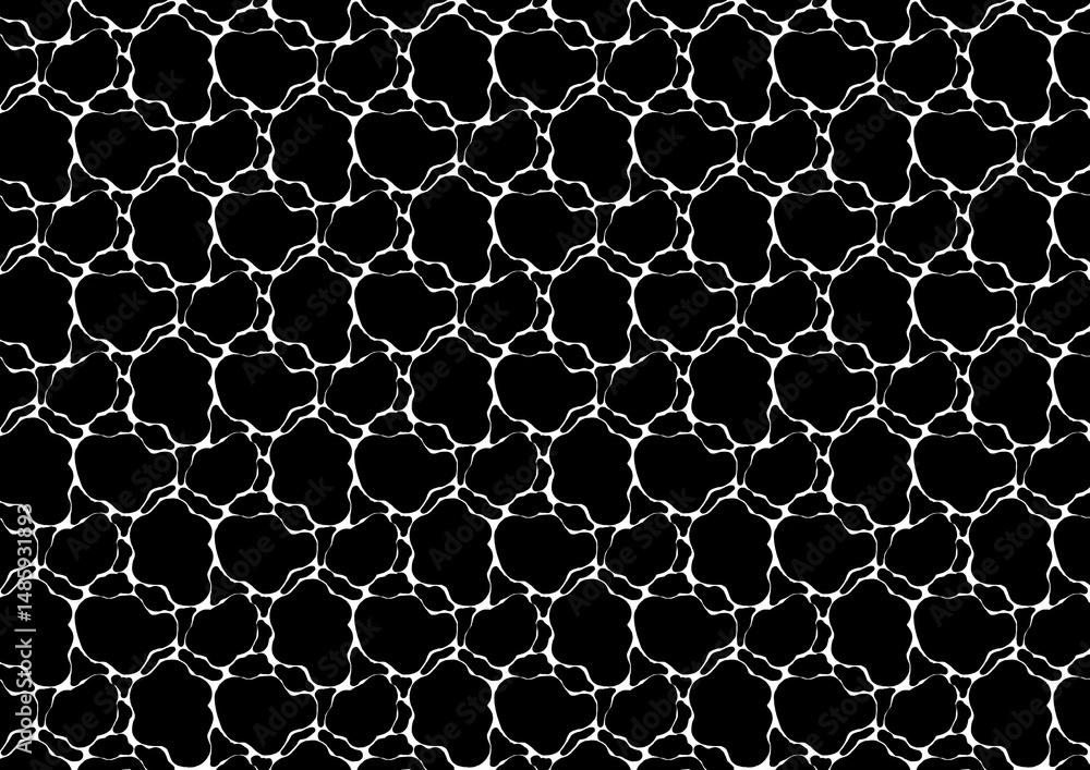 Naklejka premium black cloud and white background