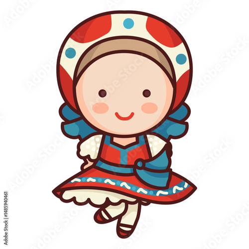 Cute russian traditional jumper