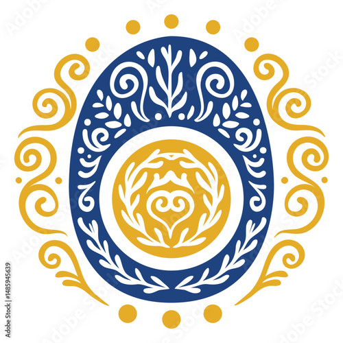 Passover plate decoration