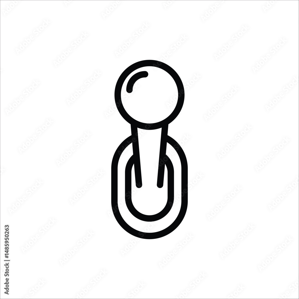 Lever icon. Vector illustration for web design. Isolated on white background.