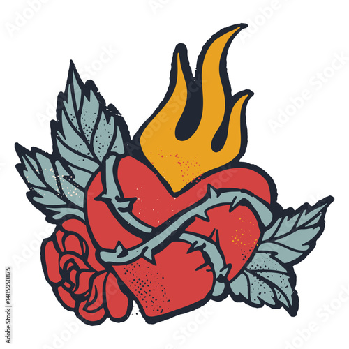 Cinco de mayo heart holiday icon
