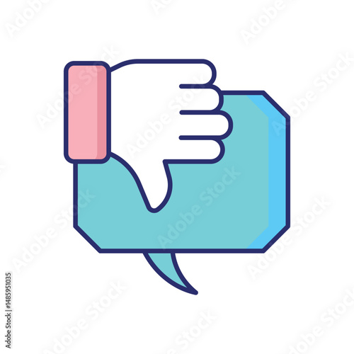 Bad Feedback Vector icon