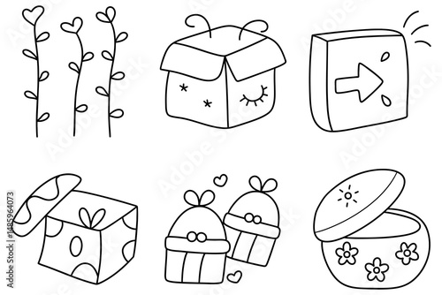 Create charming organizational chart with decorative boxes that enhance visual appeal and clarity