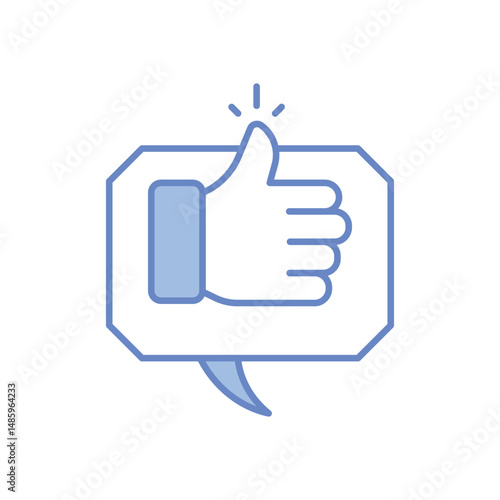 Positive Feedback Vector icon