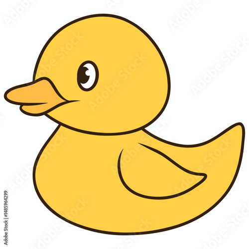 Cartoon Duck Illustration