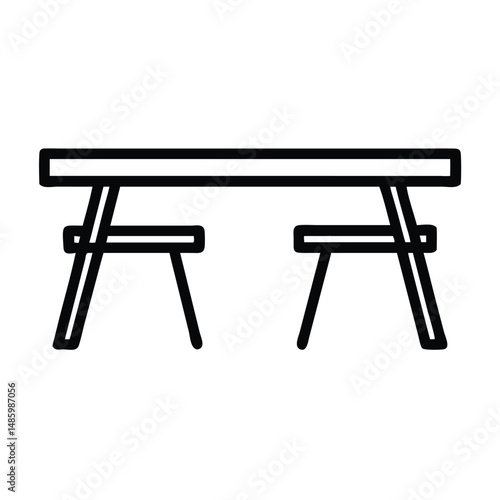 folding table