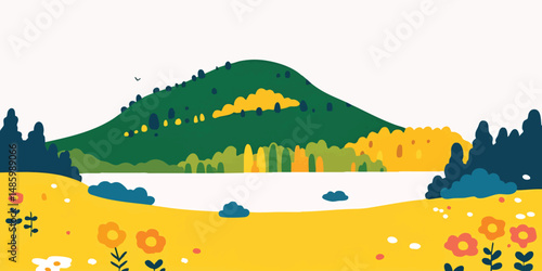 A vibrant illustration of n...