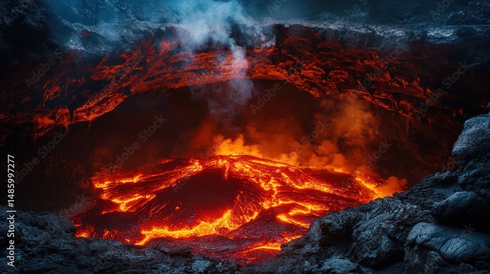 Intense fire flames Intense fire flames