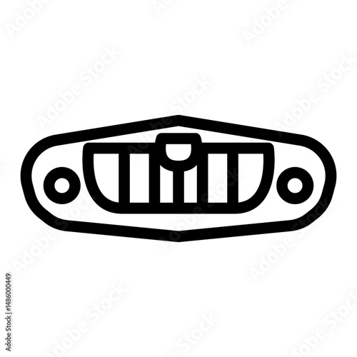 grille car icon