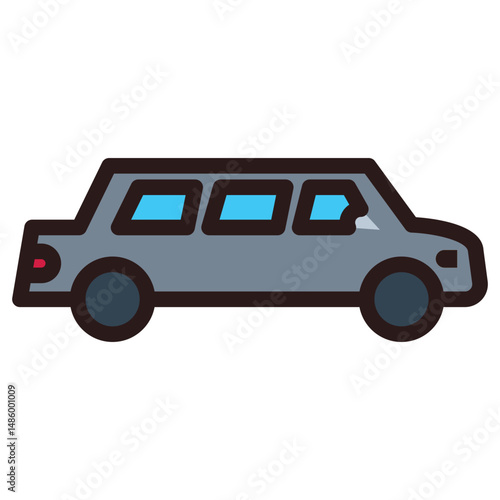 limousine car icon
