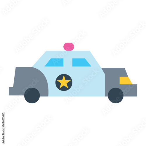 police patrol car icon