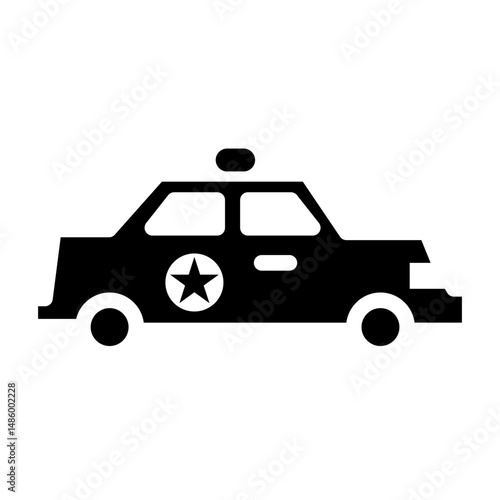 police patrol car icon