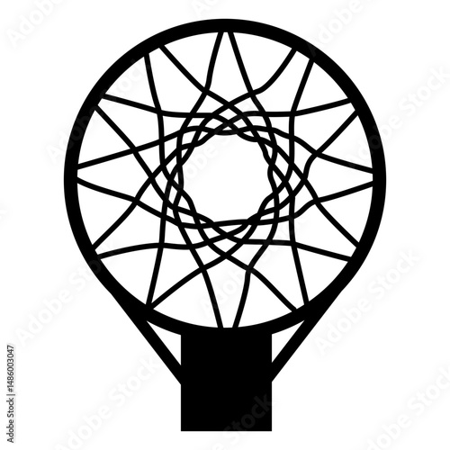 Basketball basket up stroke
