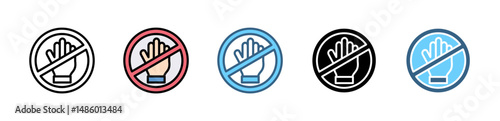 INCLUSION REVOLUTION  icons with various styles and colors