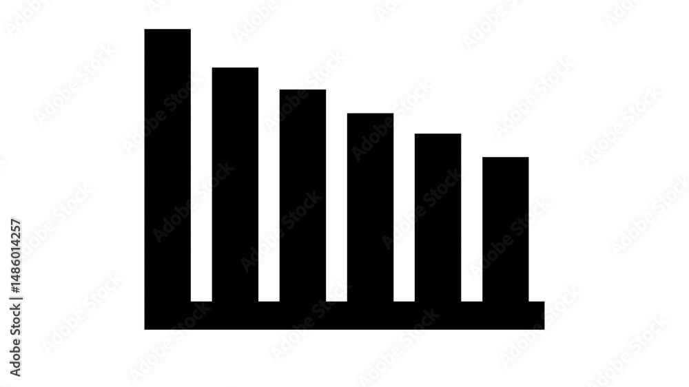 3D Bar Graph Animation on White Background
3D Bar Graph Animation on White Background