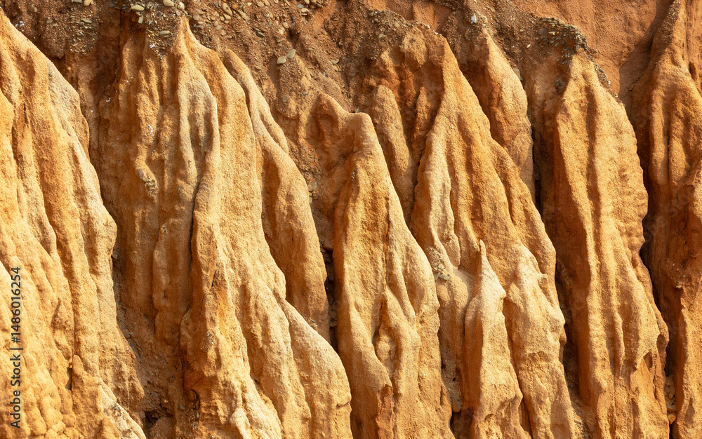 Fototapeta premium Strand Praia da Falesia an der Algarve