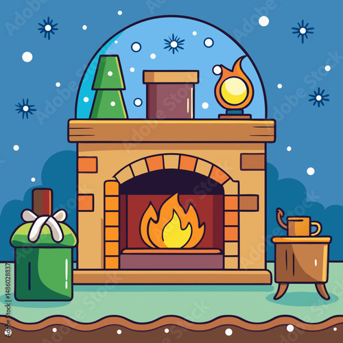fireplace