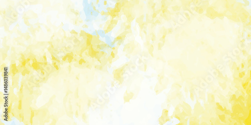 Abstract soft yellow center and orange vintage texture background. Soft orange handmade vintage texture design. Abstract banner and canvas design, texture of watercolor.